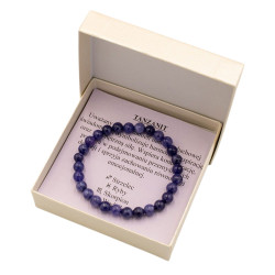 Bransoletka w pudełku [tanzanit] - MF41038